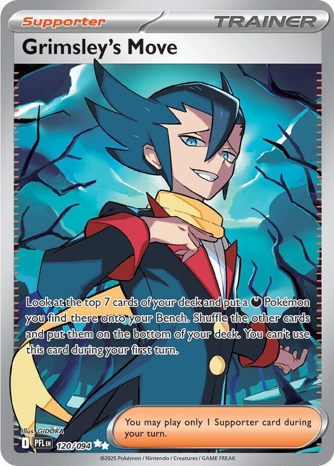 Grimsley's Move 120/094 (ME02: Phantasmal Flames) - Holofoil