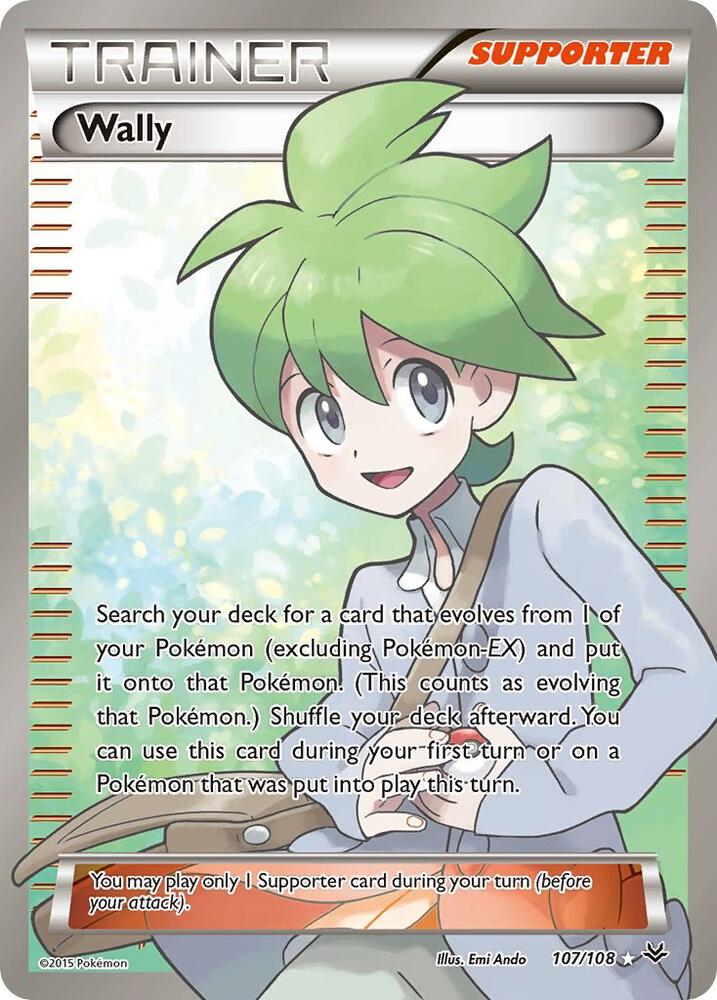 Wally 107/108 (XY - Roaring Skies) - Holofoil