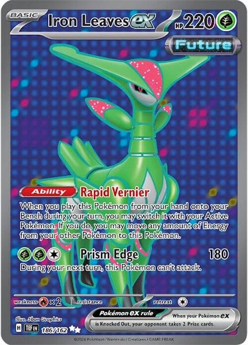 Iron Leaves ex 186/162 (SV05: Temporal Forces) - Holofoil