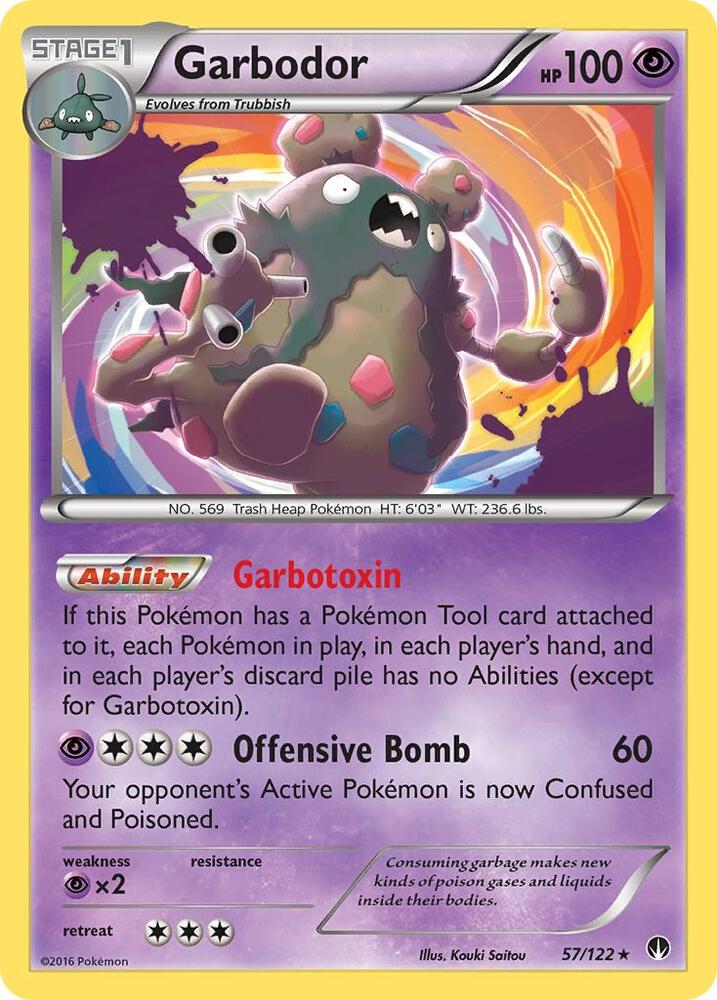 Garbodor 57/122 (XY - BREAKpoint) - Holofoil