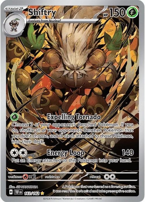 Shiftry 163/162 (SV05: Temporal Forces) - Holofoil