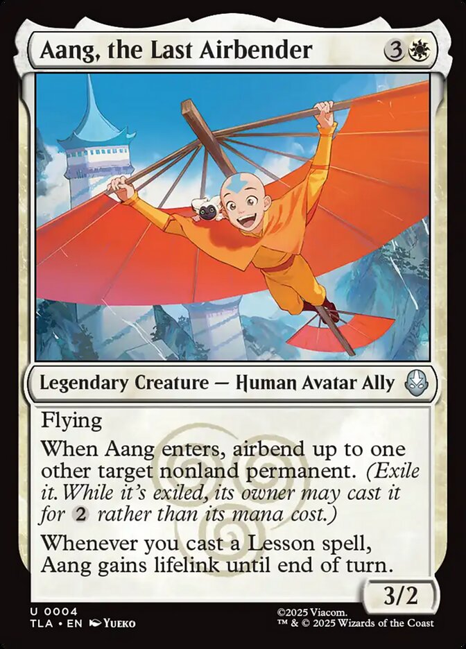 Aang, the Last Airbender 4/286 (Avatar: The Last Airbender)