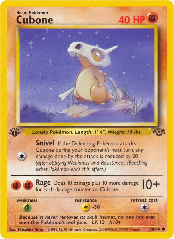 Cubone 50/64 (Jungle) - Unlimited