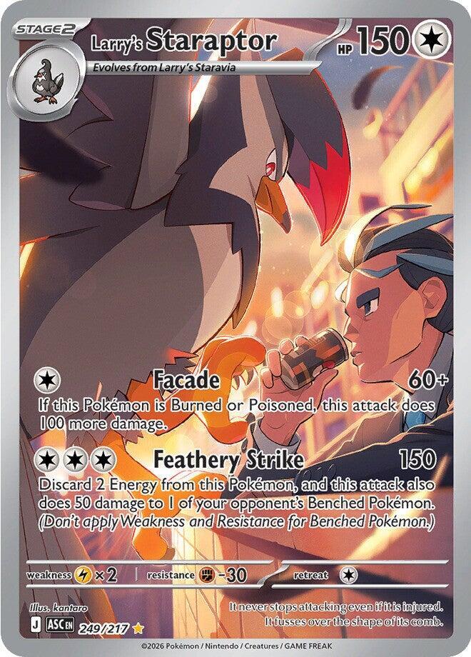 Larrys Staraptor 249 217 249/217 (ME: Ascended Heroes) - Holofoil