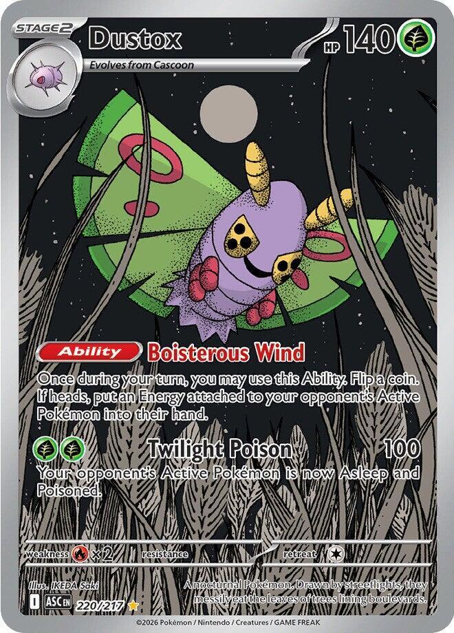 Dustox 220/217 (ME: Ascended Heroes) - Holofoil