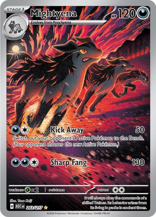 Mightyena 243/217 (ME: Ascended Heroes) - Holofoil