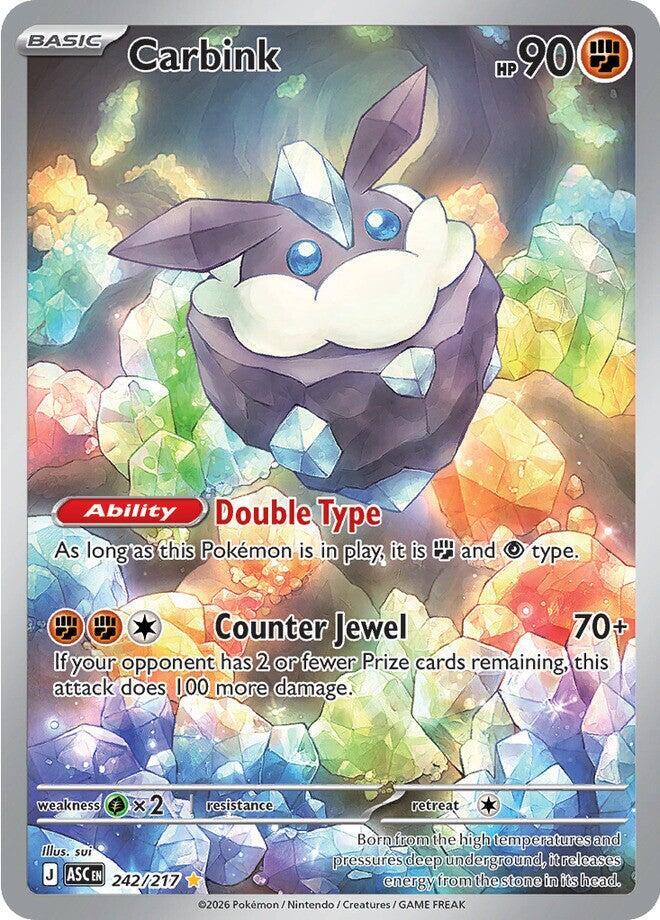 Carbink 242/217 (ME: Ascended Heroes) - Holofoil