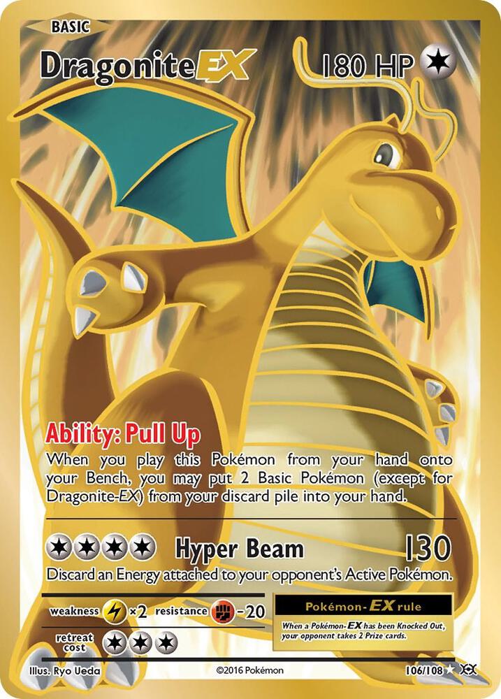 Dragonite EX 106/108 (XY - Evolutions) - Holofoil
