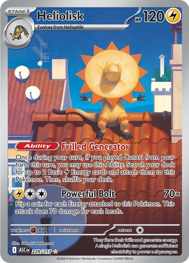 Heliolisk 229/217 (ME: Ascended Heroes) - Holofoil