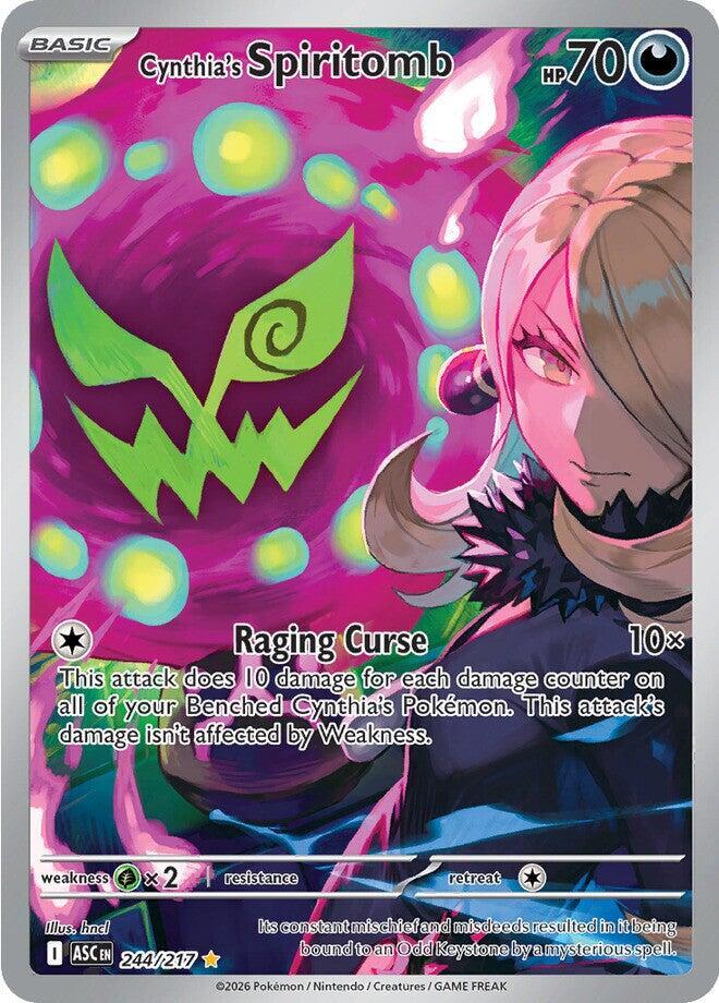 Cynthia's Spiritomb 244/217 (ME: Ascended Heroes) - Holofoil