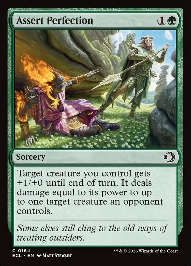 Assert Perfection 164 (Lorwyn Eclipsed)