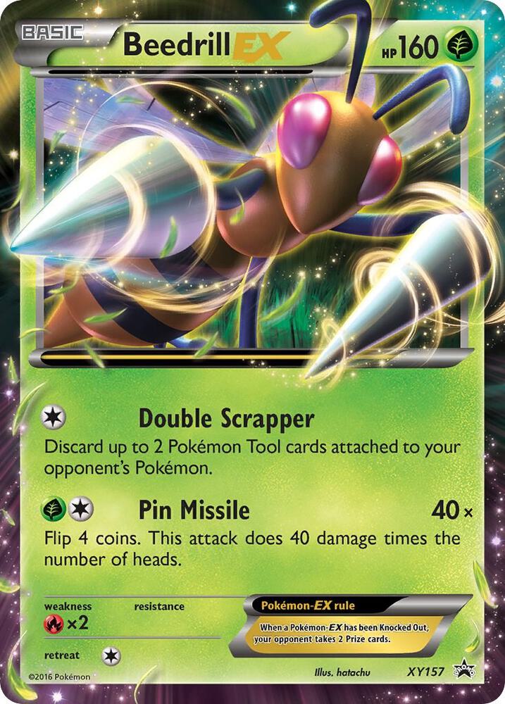 Beedrill EX XY157 (XY Promos) - Holofoil