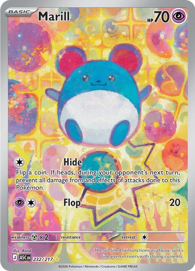 Marill 232/217 (ME: Ascended Heroes) - Holofoil