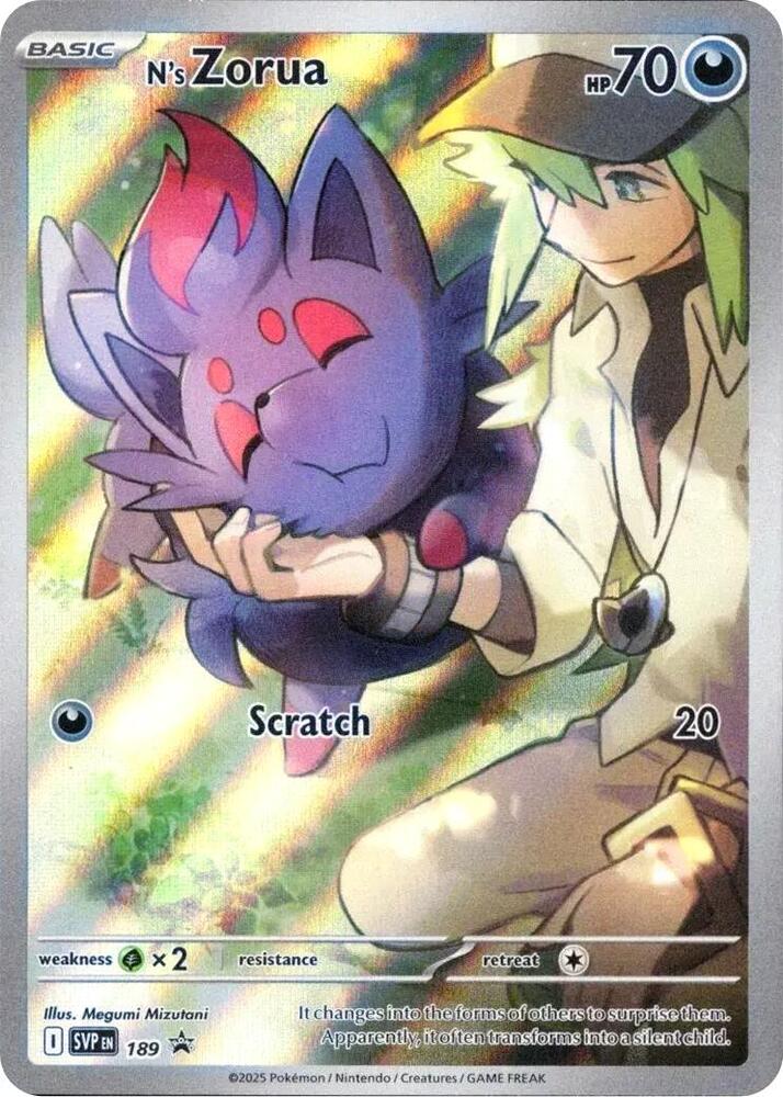 N's Zorua 189 (SV: Scarlet & Violet Promo Cards) - Holofoil