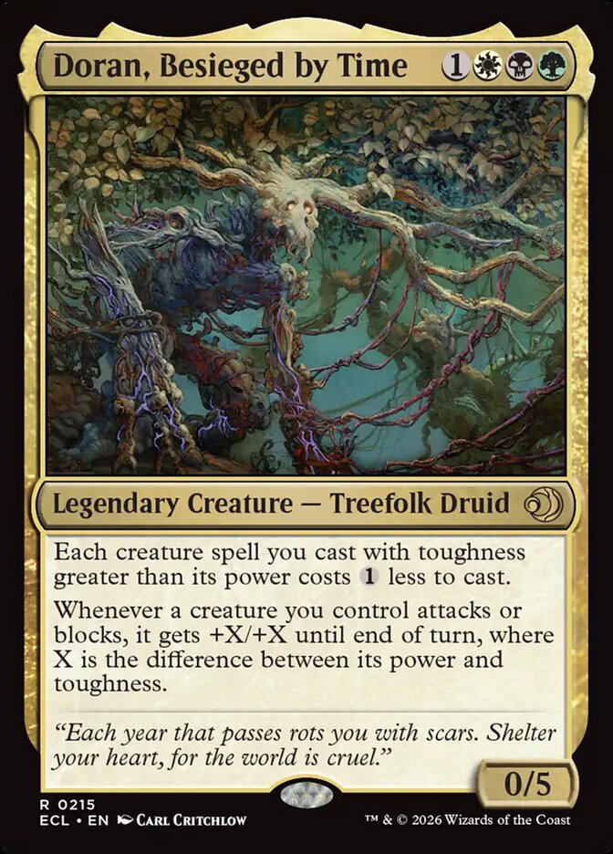 Doran, Besieged by Time 215 (Lorwyn Eclipsed)