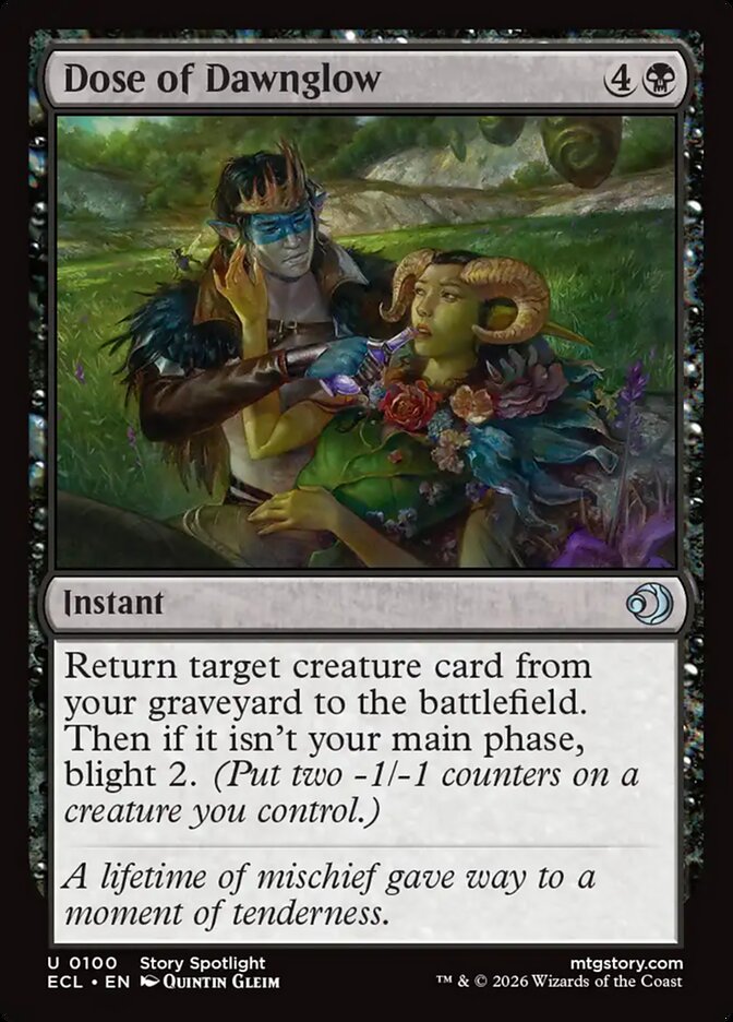 Dose of Dawnglow 100/273 (Lorwyn Eclipsed)