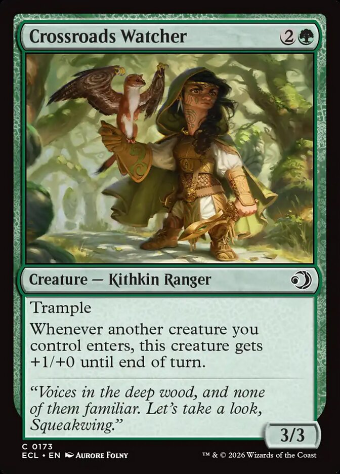 Crossroads Watcher 173/273 (Lorwyn Eclipsed) - Foil