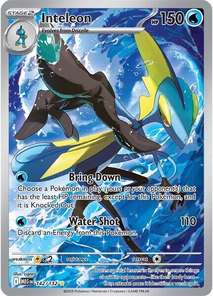 Inteleon 142/132 (ME01: Mega Evolution) - Holofoil