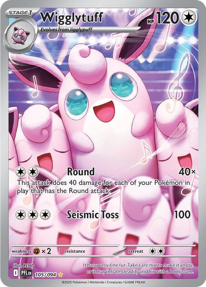 Wigglytuff 105 094 105/094 (ME02: Phantasmal Flames) - Holofoil