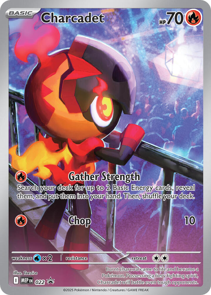 Charcadet 022 (ME: Mega Evolution Promo) - Holofoil