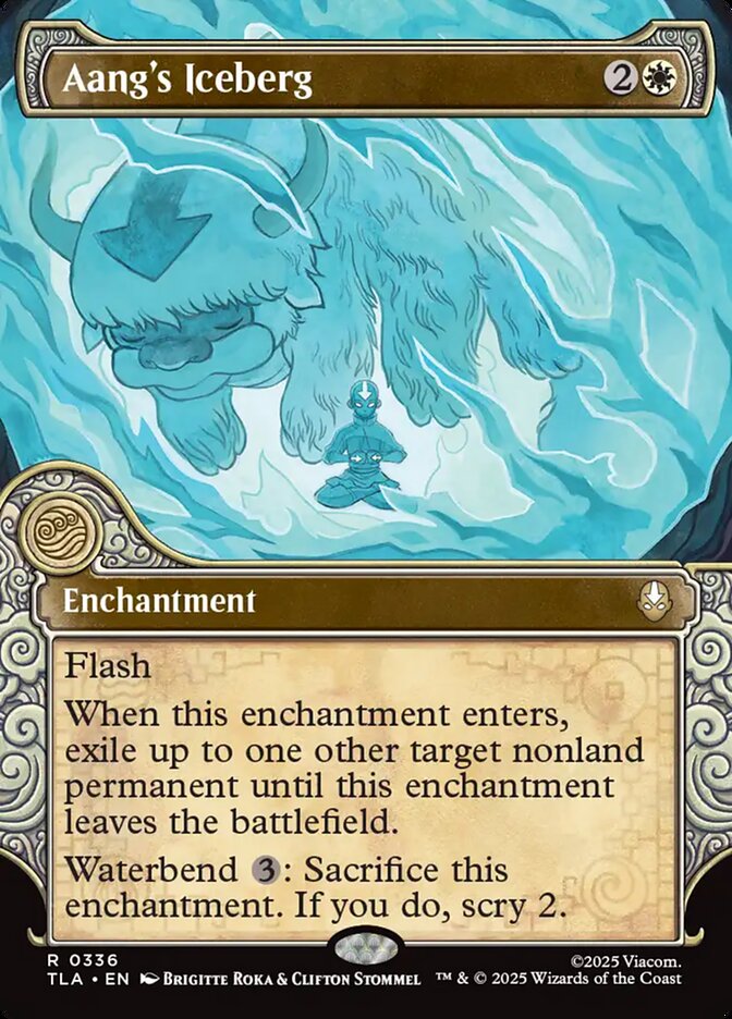Aang's Iceberg 336/286 (Avatar: The Last Airbender) - Showcase Foil