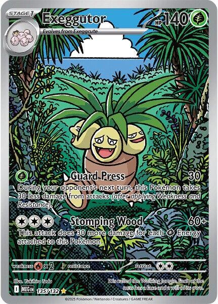 Exeggutor 135/132 (ME01: Mega Evolution) - Holofoil