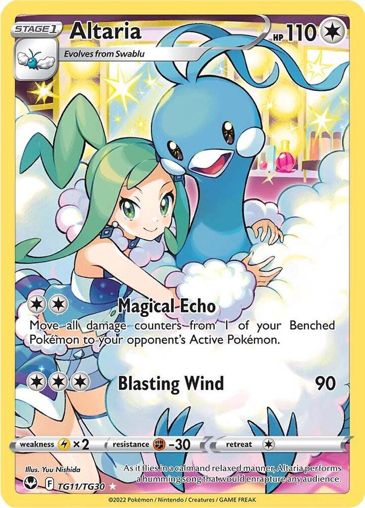 Altaria TG11/TG30 (SWSH12: Silver Tempest Trainer Gallery) - Holofoil