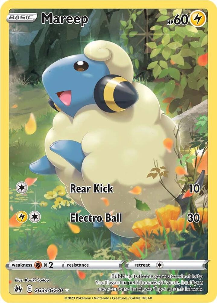 Mareep GG34/GG70 (Crown Zenith: Galarian Gallery) - Holofoil