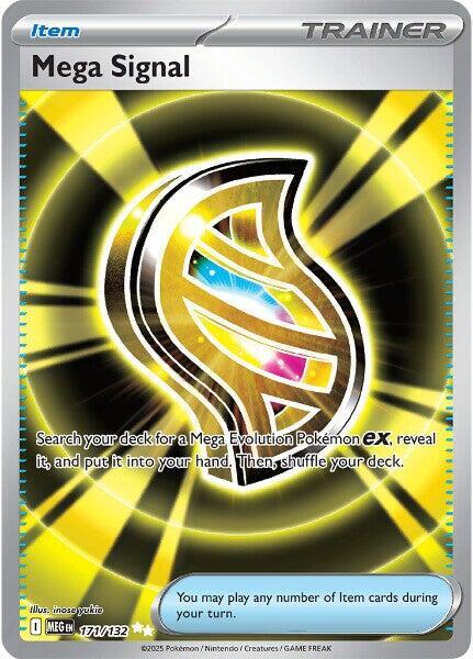 Mega Signal 171/132 (ME01: Mega Evolution) - Holofoil