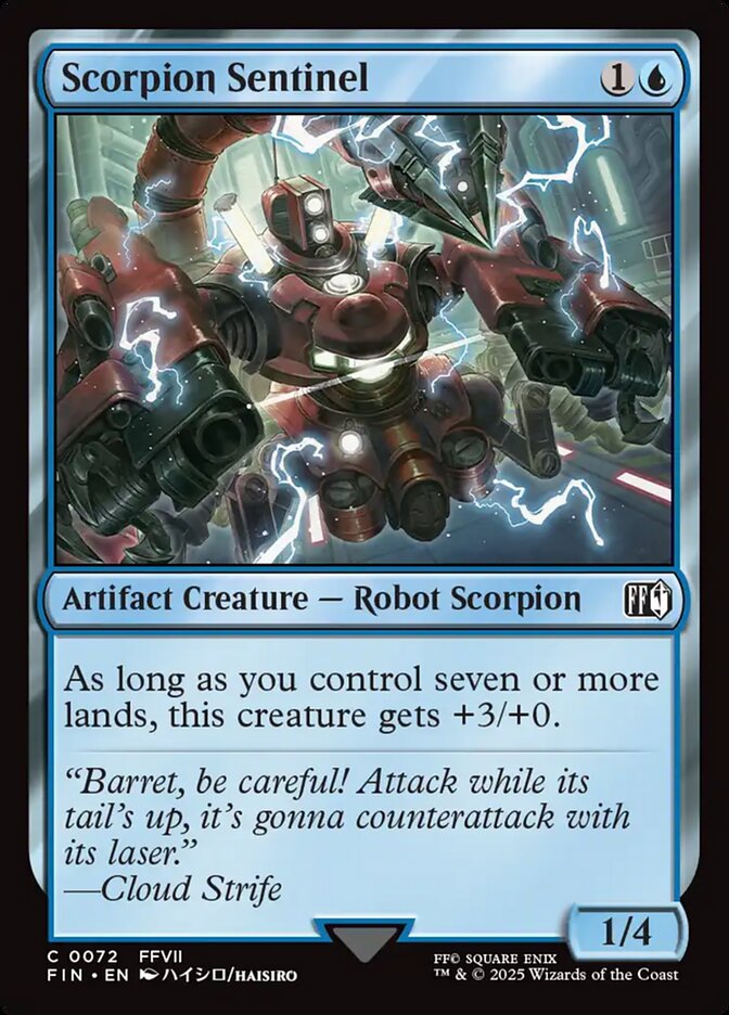 Scorpion Sentinel 72/309 (FINAL FANTASY)