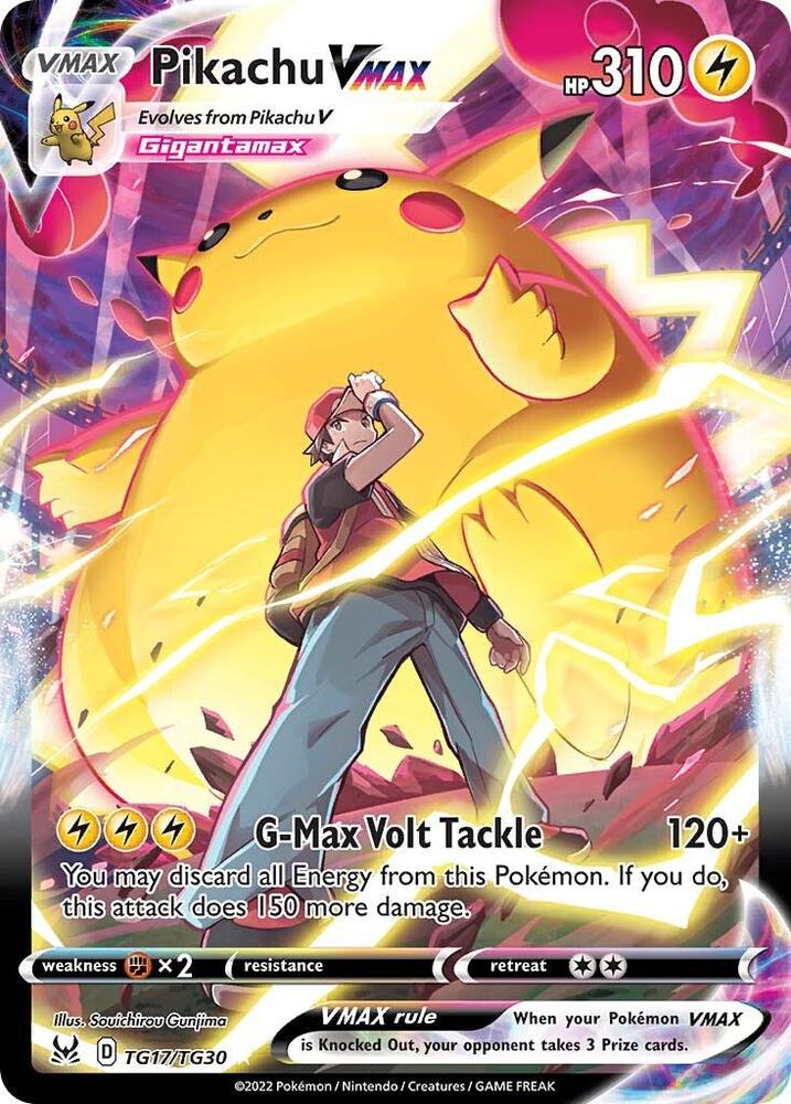 Pikachu VMAX TG17/TG30 (SWSH11: Lost Origin Trainer Gallery) - Holofoil