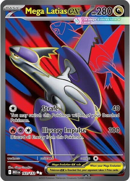 Mega Latias ex 163/132 (ME01: Mega Evolution) - Holofoil