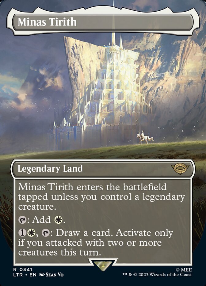 Minas Tirith 341 (Universes Beyond: The Lord of the Rings: Tales of Middle-earth) - Borderless