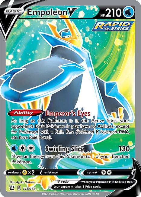 Empoleon V 145/163 (SWSH05: Battle Styles) - Holofoil