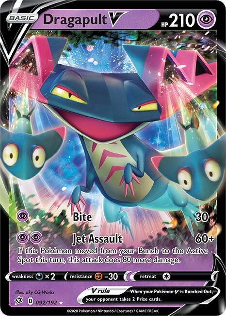 Dragapult V 092/192 (SWSH02: Rebel Clash) - Holofoil