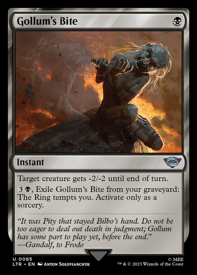 Gollum's Bite 85 (Universes Beyond: The Lord of the Rings: Tales of Middle-earth)