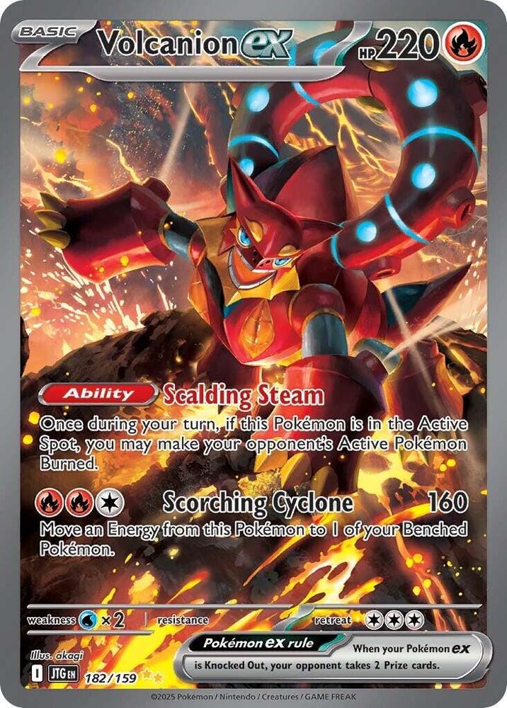 Volcanion ex 182/159 (SV09: Journey Together) - Holofoil