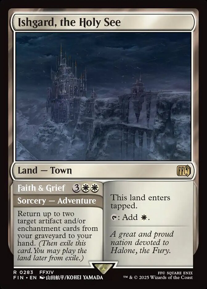 Ishgard the Holy See // Faith & Greif 283 (FINAL FANTASY)