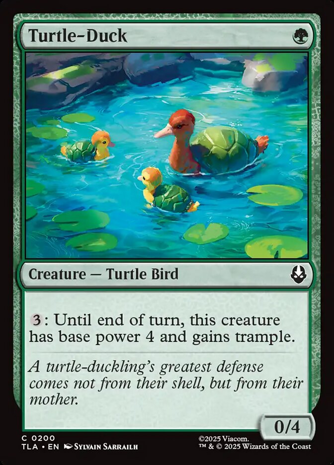 Turtle-Duck 200/286 (Avatar: The Last Airbender) - Foil