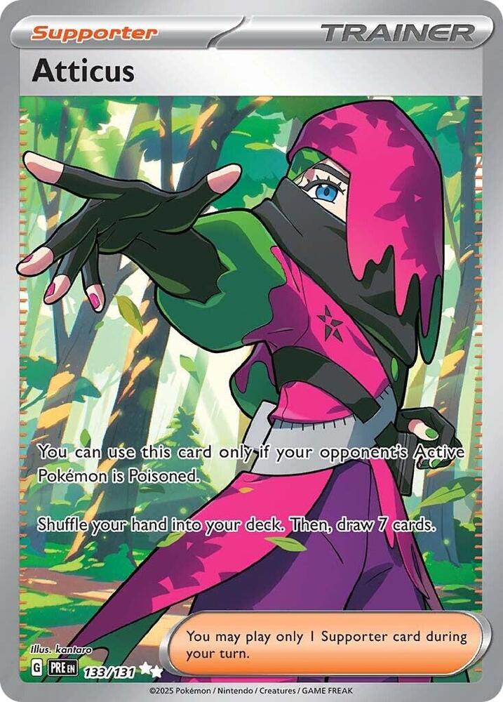 Atticus 133/131 (SV: Prismatic Evolutions) - Holofoil