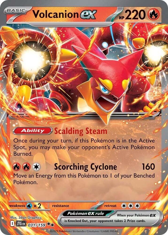 Volcanion ex 031/159 (SV09: Journey Together) - Holofoil