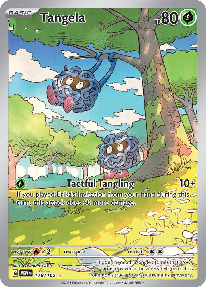 Tangela 178/165 (SV: Scarlet & Violet 151) - Holofoil