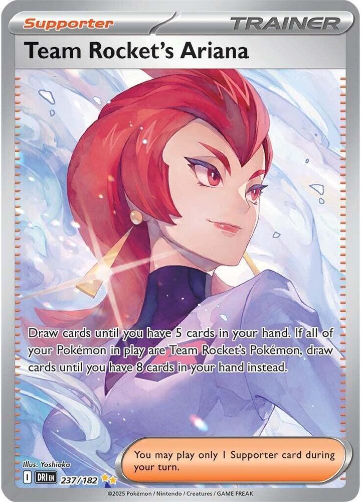 Team Rocket's Ariana 237/182 (SV10: Destined Rivals) - Holofoil