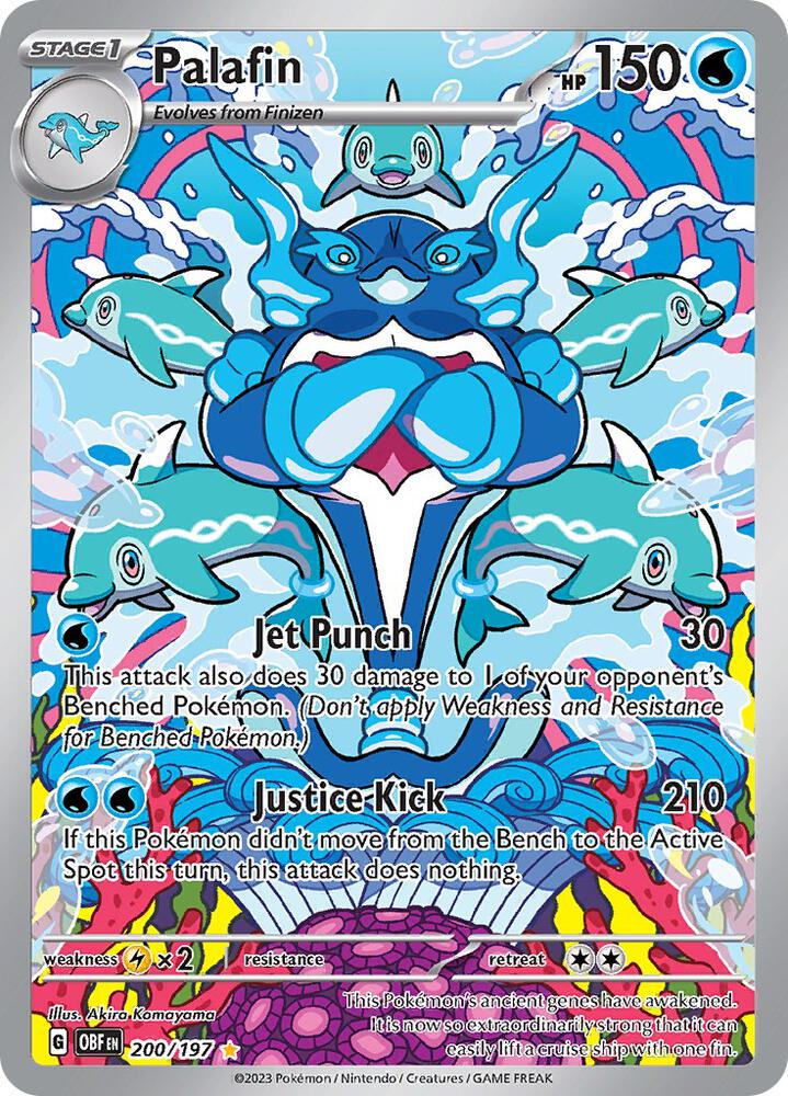 Palafin 200/197 (SV03: Obsidian Flames) - Holofoil