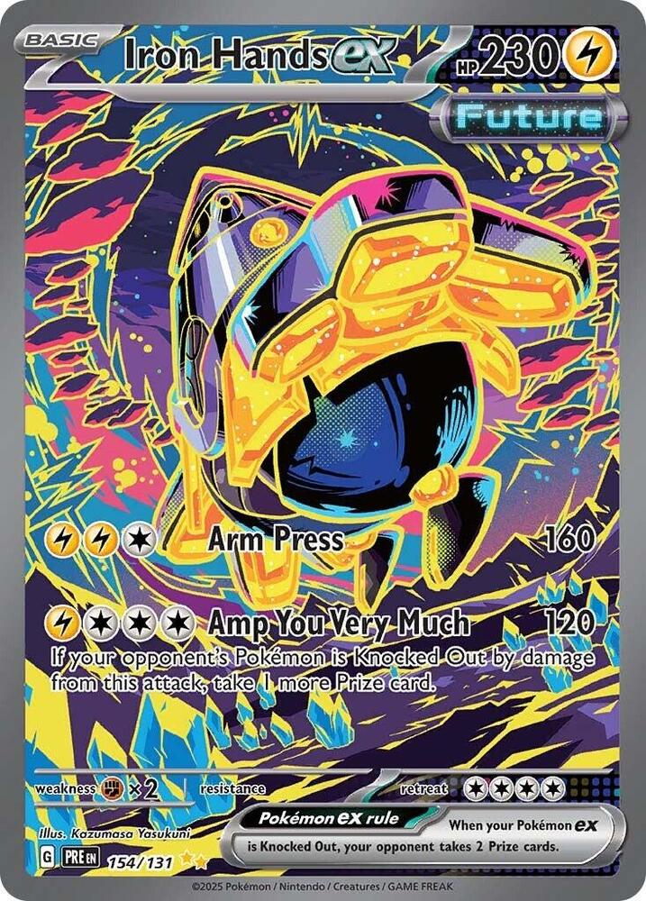 Iron Hands ex 154/131 (SV: Prismatic Evolutions) - Holofoil