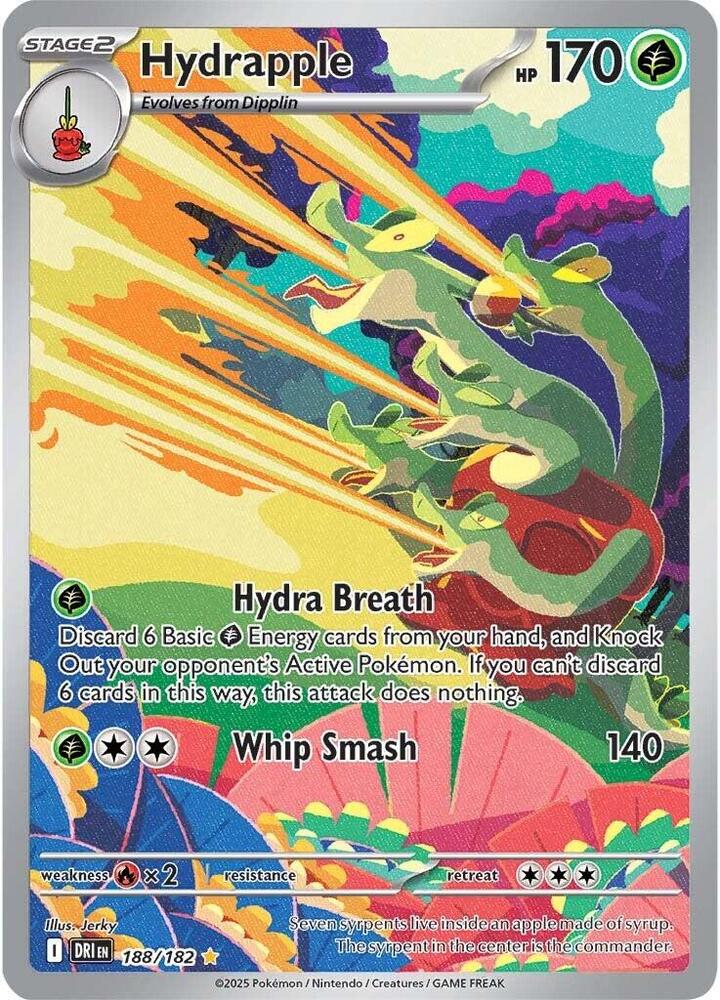 Hydrapple 188/182 (SV10: Destined Rivals) - Holofoil
