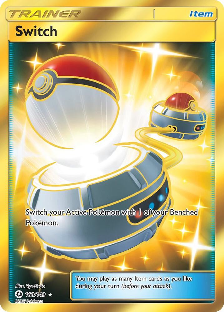 Switch 160/149 (SM Base Set) - Holofoil