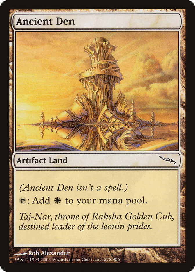 Ancient Den 278/306 (Mirrodin)