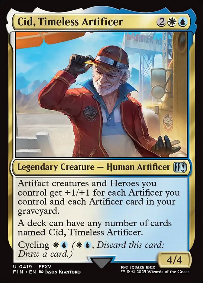 Cid, Timeless Artificer 419/309 (FINAL FANTASY)