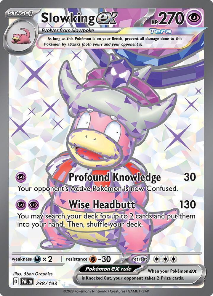 Slowking ex 238/193 (SV02: Paldea Evolved) - Holofoil